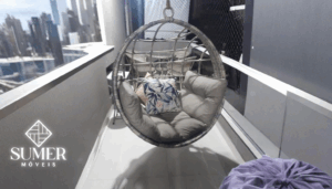 Balanço Suspenso Macaipe Em Corda Náutica Rami