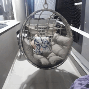 Balanço Suspenso Macaipe Em Corda Náutica Rami