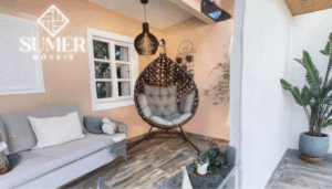 Balanço Gota de Alumínio, Corda Náutica