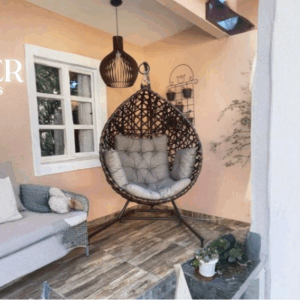 Balanço Gota de Alumínio, Corda Náutica